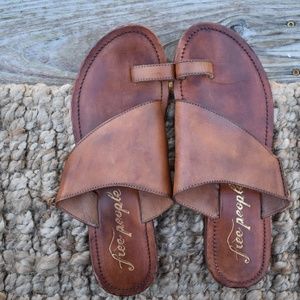Free People leather sandals